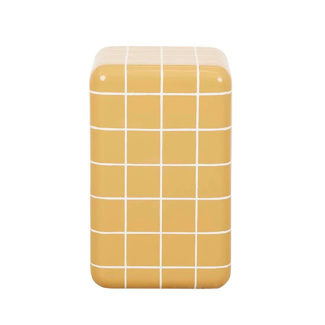 Handmade Ceramic Tile Side Table | Japandi Accent Furniture, Bedside Accent