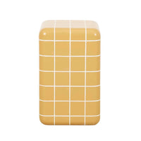 Handmade Ceramic Tile Side Table | Japandi Accent Furniture, Bedside Accent