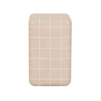 Handmade Ceramic Tile Side Table | Japandi Accent Furniture, Bedside Accent