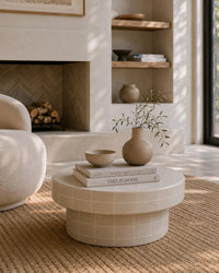 Tile Round Coffee Table