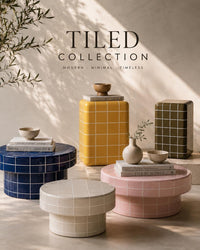 Tile Round Coffee Table
