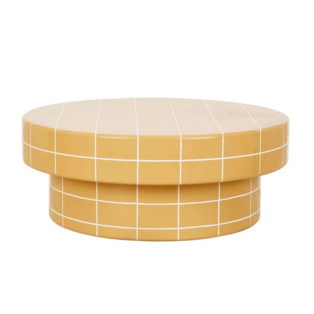Tile Round Coffee Table