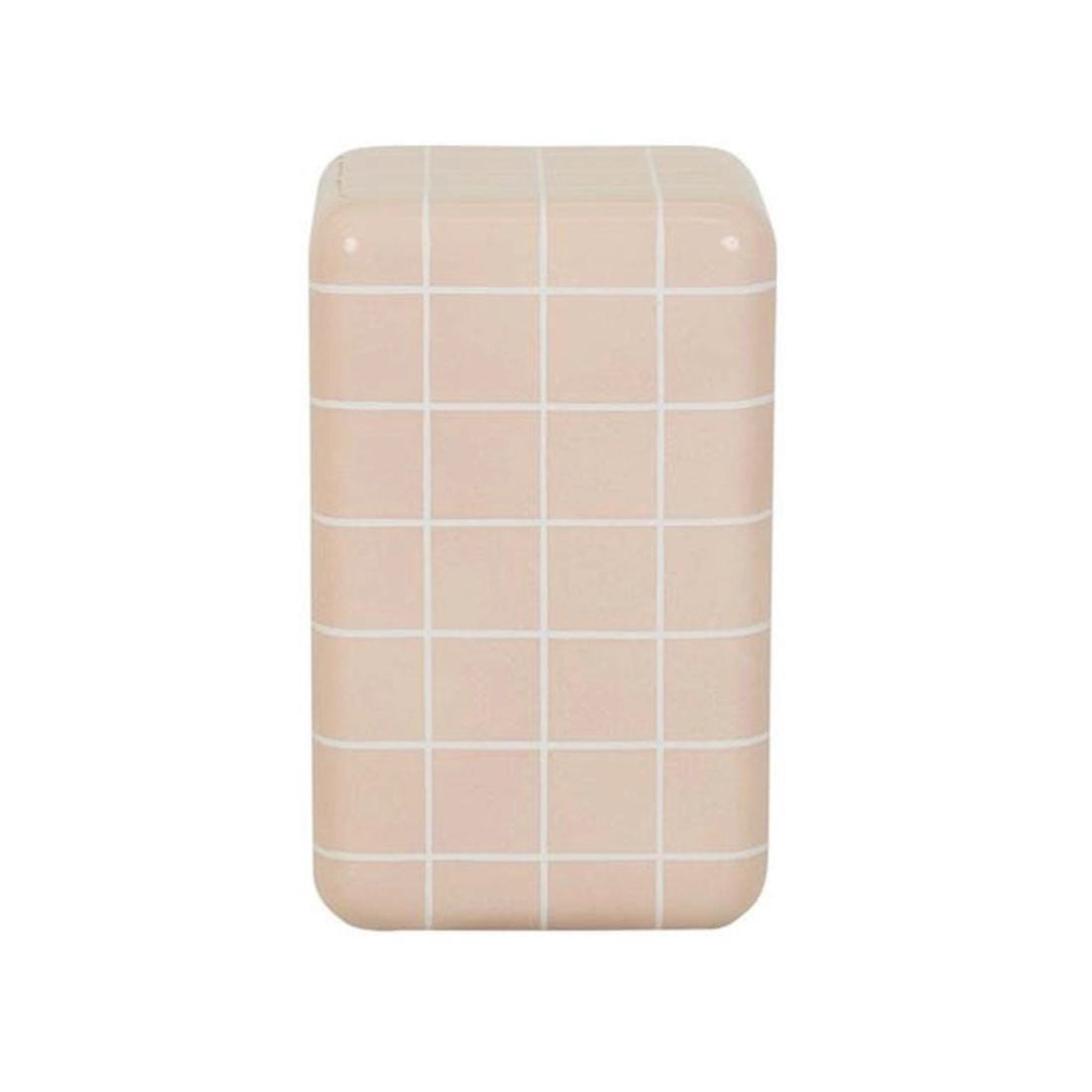 Handmade Ceramic Tile Side Table | Japandi Accent Furniture, Bedside Accent