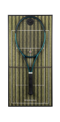 Personalized US Open Tennis Racket Display Frame | Custom Wall Art Holder
