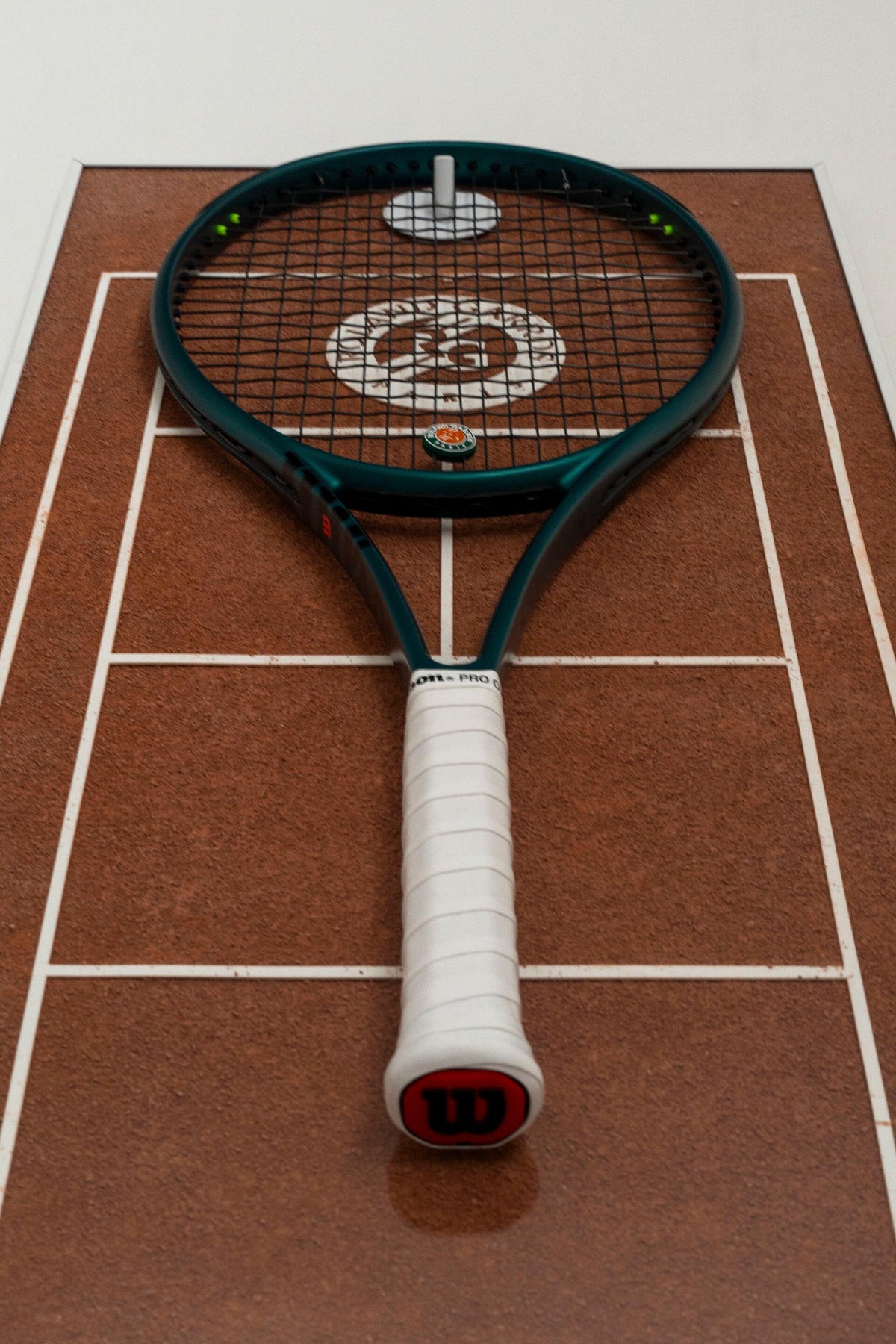 Personalized US Open Tennis Racket Display Frame | Custom Wall Art Holder