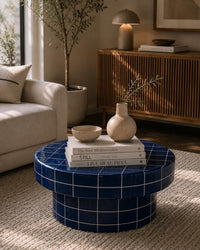 Tile Round Coffee Table