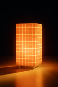 Handmade Mosaic Table Lamp, Cozy Bedroom Light,Modern Home Decor