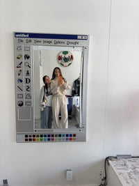 MS Paint Mirror – Retro Windows Inspired Wall Decor | Nostalgic Pixel Art Gift for Designers