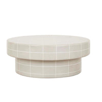 Tile Round Coffee Table